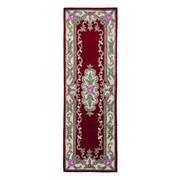 Dywany - Czerwony wełniany dywan Flair Rugs Aubusson, 67x210 cm - miniaturka - grafika 1