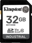 Karty pamięci - Karta Kingston Industrial SDHC 32 GB UHS-I/U3 A1 V30 SDIT/32GB - miniaturka - grafika 1