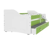 Łóżka dla dzieci i młodzieży - Łóżko dziecięce 160x80 szuflada + materac SWEETY - miniaturka - grafika 1