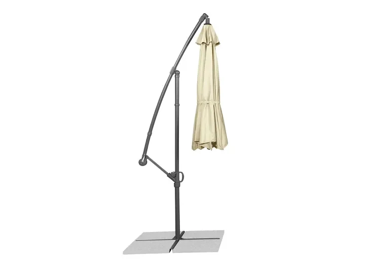 Parasol przeciwsłoneczny duży wiszący LIVARNO HOME 300x258 cm beżowy