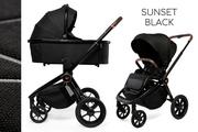 Wózki dziecięce - MUUVO QUICK SE 3W1 Sunset Black - miniaturka - grafika 1