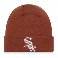 Czapki damskie - New Era Czapka zimowa - Chicago White Sox bark brown - miniaturka - grafika 1