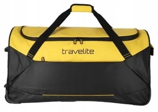 Torba Podróżna na kółkach Travelite BASICS 71cm Czarno Żółta - Torby podróżne - miniaturka - grafika 1