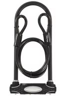 Akcesoria rowerowe - Master Lock Bügelschloss 8285lw, czarna, fa003550185 LKM8285 - miniaturka - grafika 1
