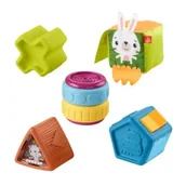 Zabawki interaktywne dla dzieci - Fisher Price Klocki sensoryczne - miniaturka - grafika 1