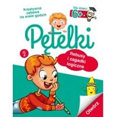 Książki edukacyjne - Pętelki Rebusy i zagadki logiczne Praca zbiorowa - miniaturka - grafika 1