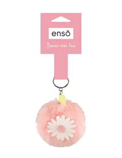 ENSO/ brelok do kluczy z pomponami Marguerite - Breloki - miniaturka - grafika 1