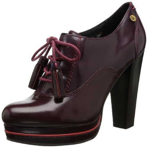Tommy Hilfiger MELIA 5 A kozaki damskie, czerwony - Czerwony Harvard Red Aurora Red 605-36 EU