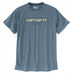 Koszulka Carhartt Force Midweight Logo Graphic - Koszulki męskie - miniaturka - grafika 1