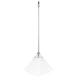 Grabie wachlarzowe regulowane metalowe z trzonkiem G66535 GEKO - Grabie i motyki - miniaturka - grafika 1