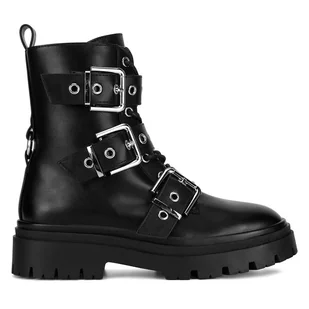 Trapery DeeZee HY8761-3 Czarny - Botki damskie - miniaturka - grafika 1