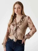 Koszule damskie - camicie donna guess w5rh55 we550 p1ku - GUESS - miniaturka - grafika 1