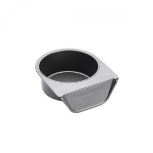 Kitchen Craft Smart Stack 21,5 Cm Grafitowa Tortownica Okrągła Stalowa - Formy do ciast - miniaturka - grafika 1