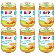 Dania dla dzieci - Hipp Zupka warzywna z indykiem po 5. miesiącu zestaw 6 x 190 g Bio - miniaturka - grafika 1