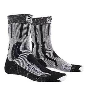 X-socks męskie skarpety Trek pionieer Opal Black/Flocculus White Size: 35-38 XS-TS01S19U - Skarpetki damskie - miniaturka - grafika 1