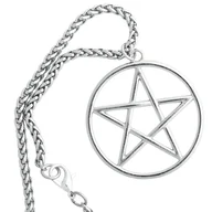 Wisiorki - wisior + łańcuch PENTAGRAM - miniaturka - grafika 1