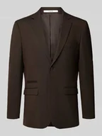 Marynarki męskie - Marynarka do garnituru o kroju slim fit z dodatkiem wełny model ‘NEIL’ - miniaturka - grafika 1