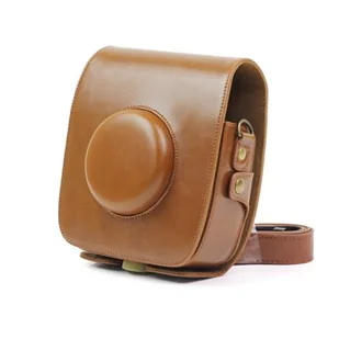 LOVEINSTANT Pokrowiec Futerał Etui Pokrowiec Do Fujifilm Instax Square Sq10 BrĄzowy - Torby fotograficzne i futerały - miniaturka - grafika 1