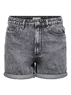 Spodenki damskie - ONLY Women's ONLPHINE DNM MAS786 NOOS dżinsowe szorty, Medium Grey Denim, S, Medium Grey Denim, S - miniaturka - grafika 1