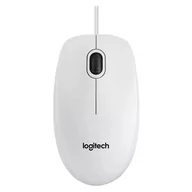 Myszki - MYSZ LOGITECH B100 WHITE - miniaturka - grafika 1