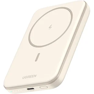 Powerbank UGREEN MagSafe PB560 5000 mAh 15W Beżowy | Bezpłatny transport - Powerbanki - miniaturka - grafika 1