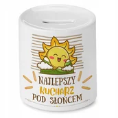 Skarbonki - Dla Kucharza Skarbonka na Urodziny na Prezent z Nadrukiem ze Zdjęciem + Opakowanie na prezent (wzór 01) - miniaturka - grafika 1