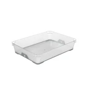 Pudła i pojemniki do przechowywania - Koszyk z funkcją antypoślizgową Jonas A4 szary keeeper - miniaturka - grafika 1