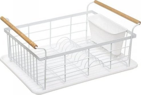 5five Ociekacz do Naczyń 5five Blanc Kitchen Metal Biały 43 x 32 x 18,6 cm