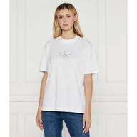 Koszulki i topy damskie - CALVIN KLEIN JEANS T-shirt | Relaxed fit - miniaturka - grafika 1