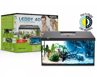 AQUAEL, Zestaw akwariowy Leddy Plus 75, Day&Night, czarny 2.0, 124534 - Oświetlenie akwarium - miniaturka - grafika 1
