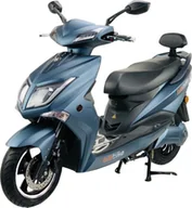 Skutery - Bili Bike Skuter elektryczny BILI BIKE HAWK G2 LIT niebieski mat - miniaturka - grafika 1