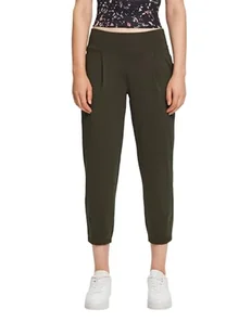 ESPRIT Sports Damskie spodnie treningowe RCS Pants Ed, khaki (Dark Khaki), M - Spodnie damskie - miniaturka - grafika 1
