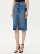Spódnice - JOOP! Spódnica jeansowa 58 JW242DS167 30047184 Niebieski Slim Fit - miniaturka - grafika 1