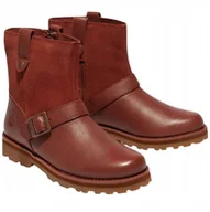 Botki damskie - TIMBERLAND BOTKI SKÓRZANE Z OCIEPLENIEM ZA KOSTKĘ 37 T_A - miniaturka - grafika 1