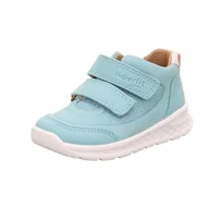 Buty dla dziewczynek - Superfit Breeze sneakersy dziewczęce, jasnozielony, różowy 7510, 20 EU - miniaturka - grafika 1