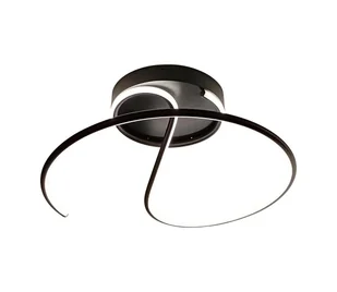 LED Żyrandol natynkowy DELTA LED/30W/230V czarny - Lampy sufitowe - miniaturka - grafika 1