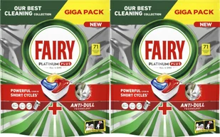 Fairy Tabletki do zmywarki Platinum Plus All in One 142 szt. - Środki do zmywarek - miniaturka - grafika 1