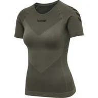 Koszulki i topy damskie - Koszulka damska Hummel Seamless termoaktywna krótki rękaw-XS/S - miniaturka - grafika 1