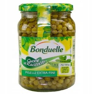 Groszek w słoiku Bonduelle extra fini 360g - Pasztet i przetwory mięsne - miniaturka - grafika 1