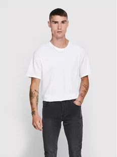 Only & Sons T-Shirt Matt Life 22002973 Biały Regular Fit - Koszulki męskie - miniaturka - grafika 1