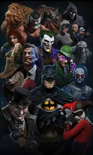 PUZZLE Batman Joker Postacie A3 252 el z Nadrukiem + IMIĘ Pudełko - Puzzle - miniaturka - grafika 1