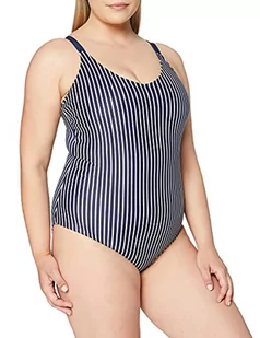 Swim by Zizzi Damski kostium kąpielowy, Blau (Dark Blue 9999), 42 PL - Stroje kąpielowe - miniaturka - grafika 1