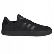 Buty sportowe męskie - Buty męskie trampki sportowe adidas VL Court ID9184 zamszowe czarne 42 - miniaturka - grafika 1