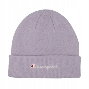 Czapka Champion Beanie Cap fioletowa 806070 VS057 - Czapki damskie - miniaturka - grafika 1