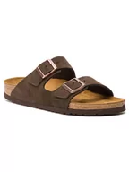 Klapki i japonki damskie - Birkenstock Klapki Arizona Bs 0951313 Brązowy - miniaturka - grafika 1