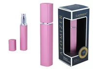 Zapachy do domu - Atomizer - pojemnik karbowany na perfumy/płyn antybakteryjny - różowy - miniaturka - grafika 1
