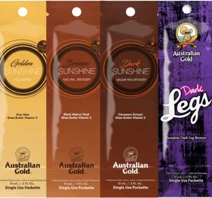 Australian Gold Zestaw Saszetek Do Opalania x4szt - Balsamy i kremy do opalania - miniaturka - grafika 1