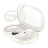 Słuchawki - HOCO słuchawki bezprzewodowe / bluetooth stereo TWS Spectrum EA1 białe - miniaturka - grafika 1
