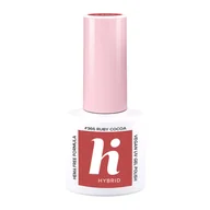 Lakiery hybrydowe - Hi Hybrid Lakier hybrydowy 366 Ruby Cocoa 5ml - miniaturka - grafika 1
