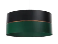 Lampy sufitowe - Lampa wisząca SIMPLY GLAMOUR 30 zielona/czarna - miniaturka - grafika 1